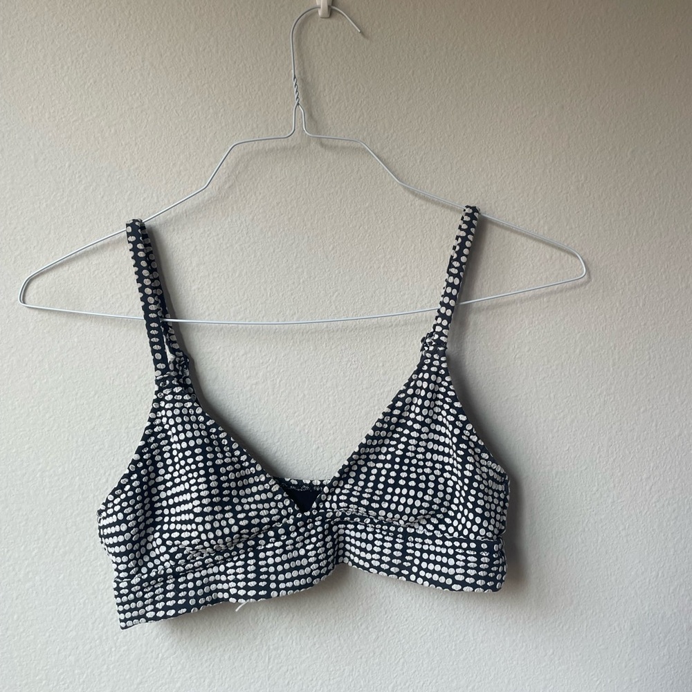 Aerie Black and White Cheeky Bikini